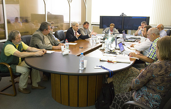 A bilateral seminar (IBRAE-IRSN) on emergency response at IBRAE RAN, 2013